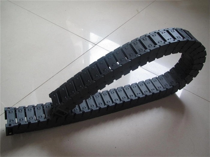 Flexible Plastic Hydraulic Hose Cable Carrier Chain